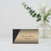 Elegant professioneel modern visitekaartje (Staand voorkant)