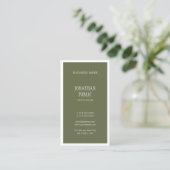 Elegant professioneel ontwerp Eenvoudig, modern, g Visitekaartje (Staand voorkant)