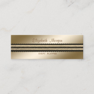 Elegant professioneel stijlvol modern mini visitekaartje