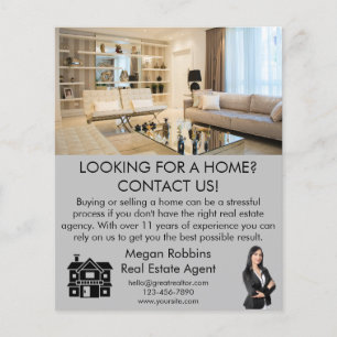 Elegant Professioneel Vastgoed Marketing QR Code Flyer