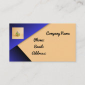 Elegant professioneel Visitekaartje - (Voorkant)