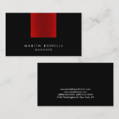 Élégant professionnel tendance Carte de visite sim (Devant / Derrière)