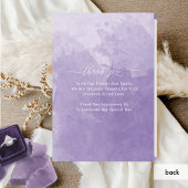 Élégant programme de cérémonie du Mariage plié vio