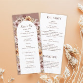 Élégant programme de floraison de l'aquarelle bohè