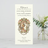 Élégant programme de mariage de masse latine catho (Debout devant)