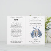 Élégant programme de mariage de masse latine catho (Debout devant)