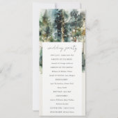 Élégant programme forestier de l'écocouleur verte (Dos)