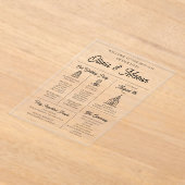 Élégant programme moderne Infographie Acrylique de (Poser)