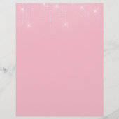 Élégant prospectus à blanc en or (Devant)