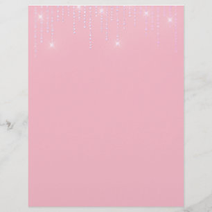 Élégant prospectus à blanc en or