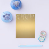 Elégant prospectus blanc or (Simple)