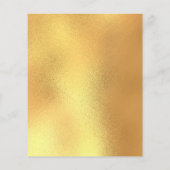 Elégant prospectus blanc or (Dos)