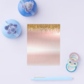 Elégant prospectus en or blanc rose (Simple)