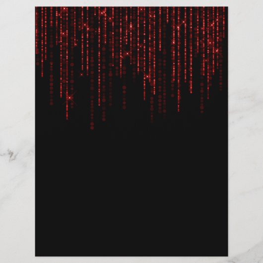 Elégant prospectus noir (Devant)