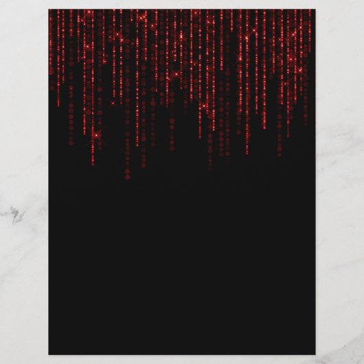 Elégant prospectus noir (Dos)