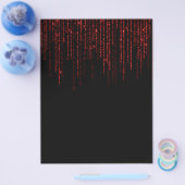 Elégant prospectus noir (Simple)