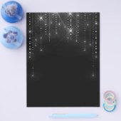 Elégant prospectus noir (Simple)