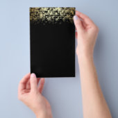 Elégant prospectus noir (Poignée)