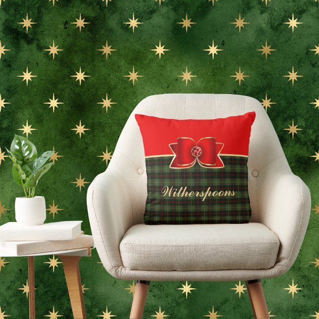 Elegant Pset en Jeweled Bow met naam Kussen (Creator heeft geüpload)