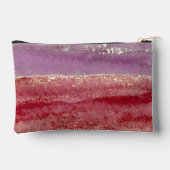 Elegant purple and gold glitter etui (Achterkant)