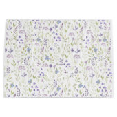 Elegant Purple Wildflower Groot Cadeauzakje (Voorkant)