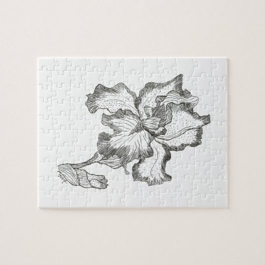 Élégant Puzzle Iris (Horizontal)