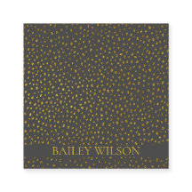 Elegant QR code gouden stippen patroon modern