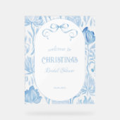 Élégant quelque chose de bleu Fête des mariées Aff (Recto)