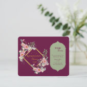 Elegant Ramadan Iftar Invitation 2026 Aankondiging (Staand voorkant)