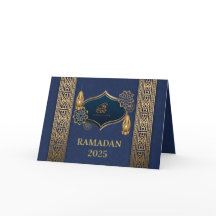 Elegant Ramadan Kareem 2025 Wenskaart