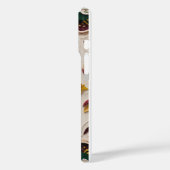 Elégant Rangoli & Kolam coque iphone floral (Verso / Gauche)