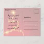 Elegant Red Bauble - Uitnodiging voor kerstfeestda (Achterkant)