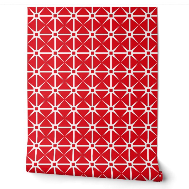 Elegant Red Behang (Afrollen)