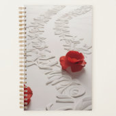 Elegant Red Blossom Path Floral Art (Devant)