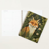 Elegant Red Fox And Green Foliage (Devant avec enveloppe)