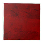 Elegant Red Marble Vibrant Modern Tegeltje (Voorkant)