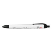 Elegant Red Rose Specialized Ink Pen (Bovenkant)