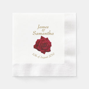 Elegant Red Rose - Wedding Servet