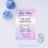 Elegant refined minimalist hair salon flyer (Enkel)