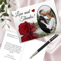 Elegant reflecterend Rood Oranje Wedding Love & Be