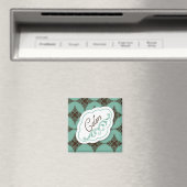 Elégant Regards "Couleurs" Lave-linge Magnet Étiqu (In Situ (Lave-vaisselle))