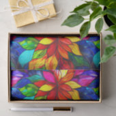 Elegant regenboog gekleurd glaspatroon tissuepapier (Geschenk)