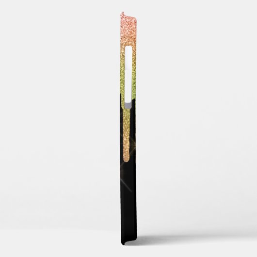 Elegant regenboogstrooiselschijven Case-Mate iPhone case (Achterkant / Links)