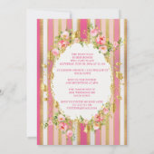 Elégant Regency Era Quinceanera Invitation (Dos)