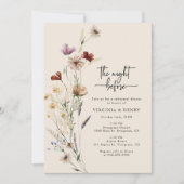 Elegant Rehearsal Dinner Kaart (Voorkant)