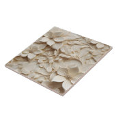 Elegant reliëf 3D bloemreliëf Tegeltje (Zijkant)