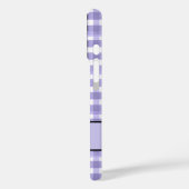 Élégant rétro À damiers Coque (Verso / Gauche)