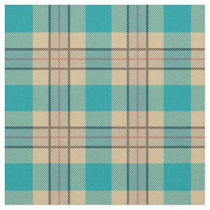 Elegant retro blue plaid tartan patroon rustig stof