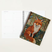Elégant retro boho rouge renard animal de forêt (Devant avec enveloppe)
