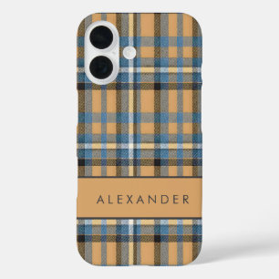 Elegant Retro Geruit Hoesje